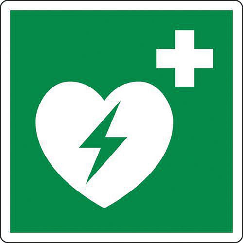 Noodbord - Automatische externe defibrillator - Aluminium