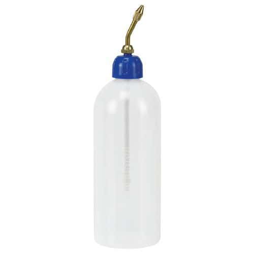 Transparante spuit van PE met mondstuk van messing - 250 ml of 500 ml - Pressol