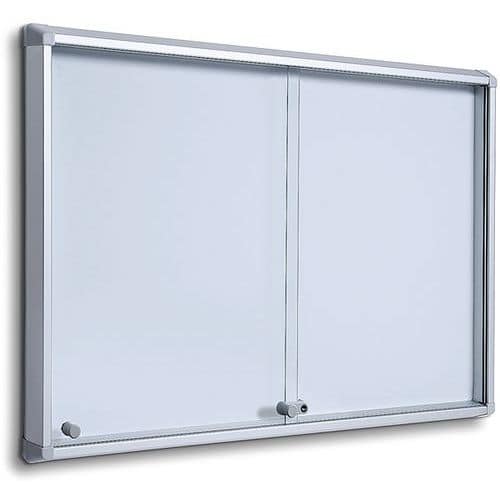 Binnenvitrine met magnetische achterwand_Jansen Display