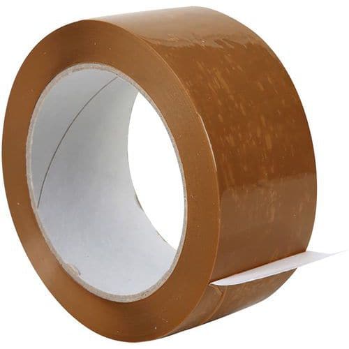 Tape polypropyleen Acryl - geruisloos High Tack - kleur Havanna