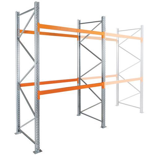 Palletstelling Easy-Rack - gegalvaniseerde afwerking - Manorga