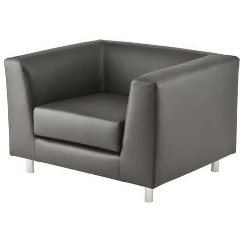 Fauteuil Florin leer