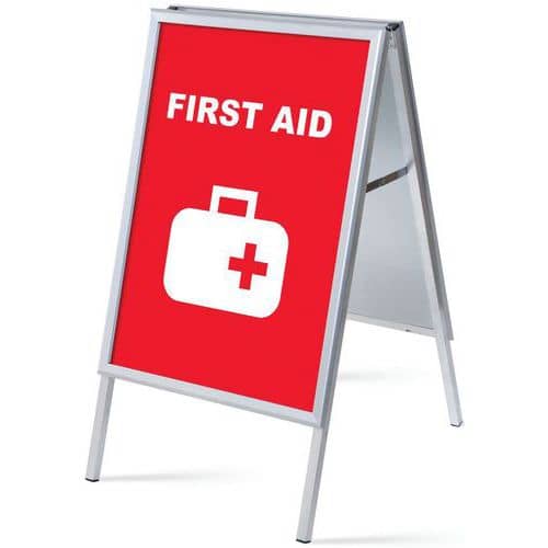 Stoepbord A1 compleet - FIRST AID- - Showdown