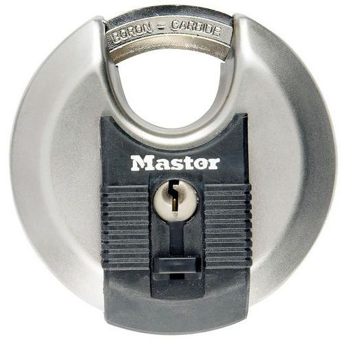 Sleutelhangslot van rvs Excell, rond, M40EURDCC - Master Lock