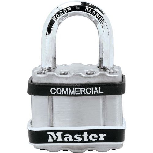 Hangslot - gelamineerd staal, rvs bescherming-Master Lock