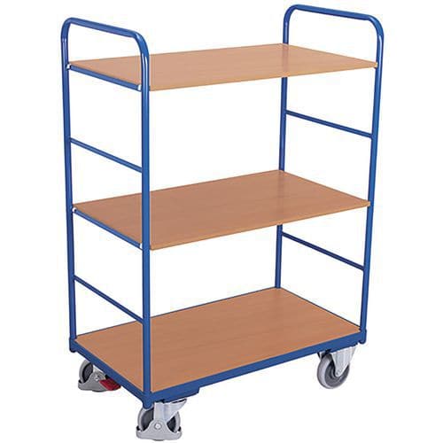 Hoge trolley met 3 plateaus - SW-serie