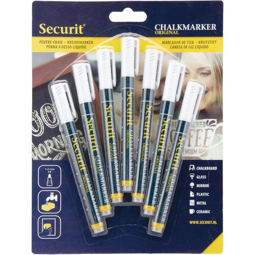 Witte krijtbordstift Securit®