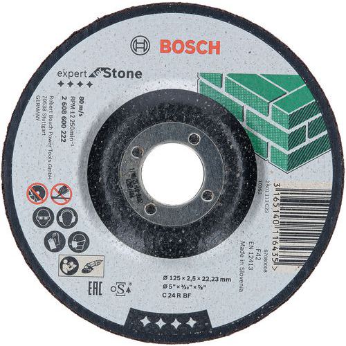 Doorslijpschijf gebogen Expert for Stone C 24 R 125 x 2,5 mm - Bosch