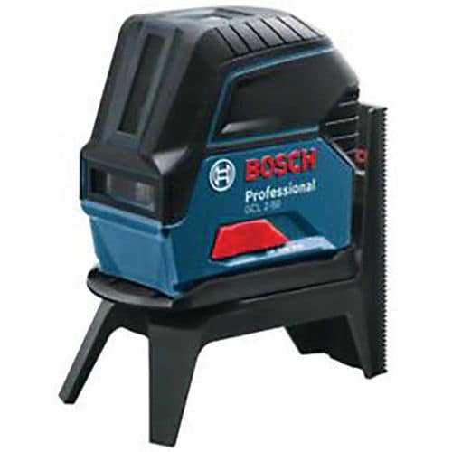 Lijn- en Puntlaser GCL 2-50 in koffer - 20m - Bosch