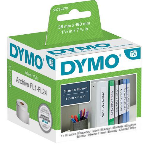 Labels voor Dymo LabelWriters