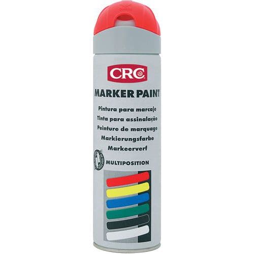 Spuitbus voor tijdelijke markering - Marker Paint - 650 ml bruto - CRC