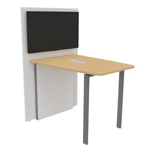 Video conference station Visio Hub, hoge tafel