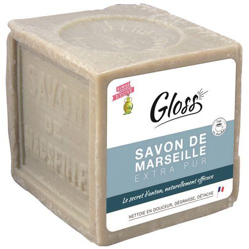 Marseillezeep Gloss - Stuk 600 g