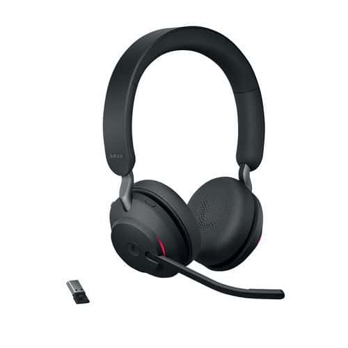 Headset met snoer Evolve2 65 UC Duo USB-A Link 380a - Jabra