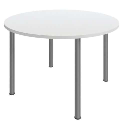 Vergadertafel Astro rond 4 poten Ø 120 cm