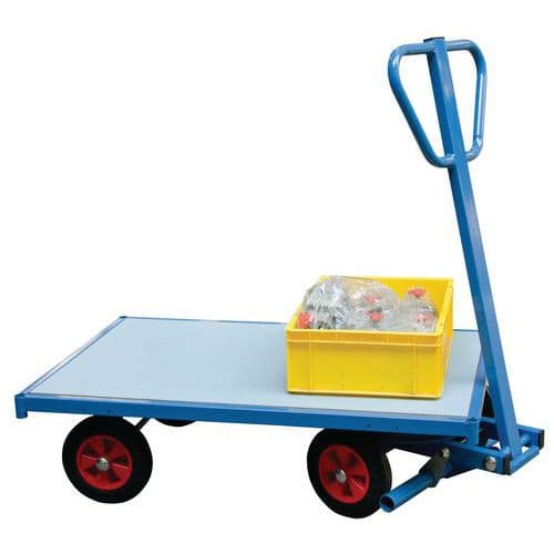 Handtrekwagen met leeg plateau - 500 kg - FIMM