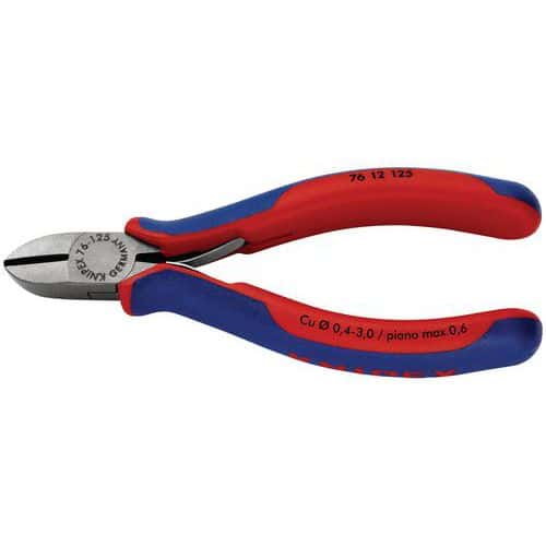 Zijsnijtang voor elektromechanica 125 mm - Knipex