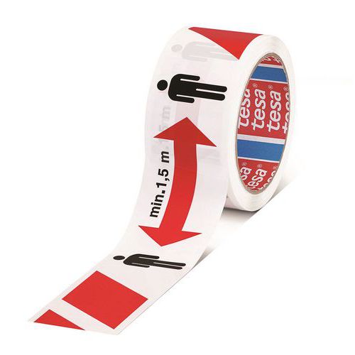 Tape t.b.v. de 1,5 meter afstand - tesa® signal