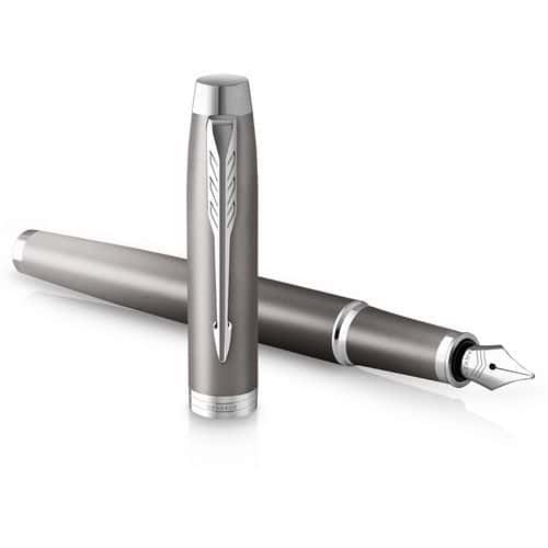 Vulpen Parker IM Writing Rituals Grey GT, goudkleurige afwerking - Parker