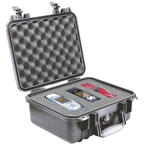 Waterdichte beschermkoffer zwart Peli Case 1400