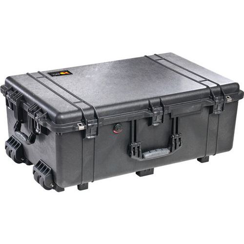 Waterdichte beschermkoffer zwart Peli Case 1650