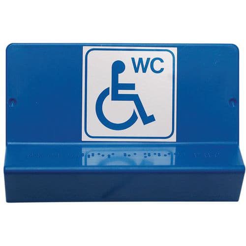 Braillesignalering - WC - Wattelez