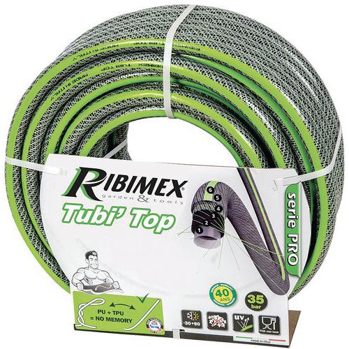 6-laags gebreide tuinslang Tubi'Top - 50 m - Ribimex