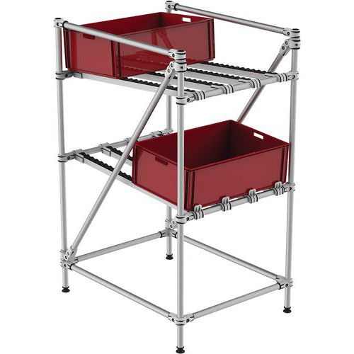 Mini-rack picken met rollen - Trilogiq