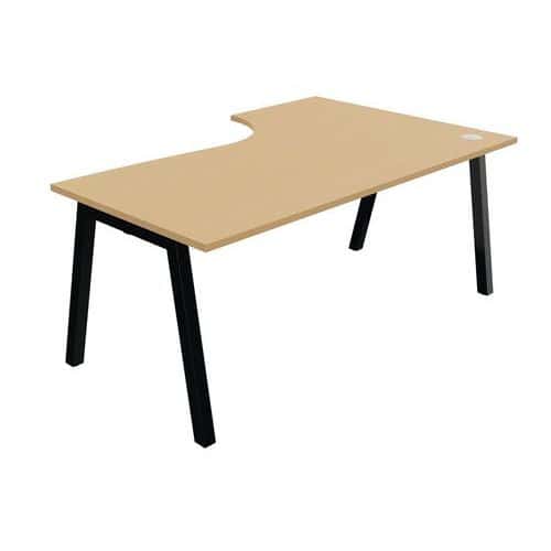 Bureau compact Partage retour rechts 180 cm