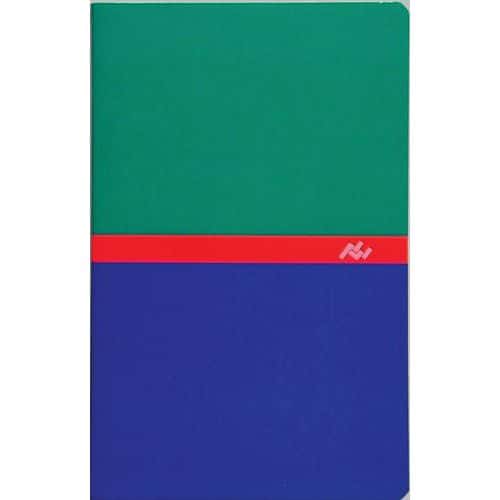 Notitieboek 7 geniet 90x140 96p 70g geruit 5/5 - Pak 10 - Conqueror