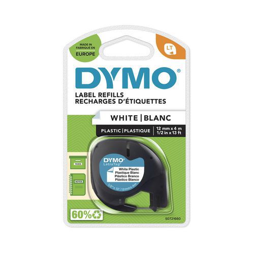 Labelcassette voor Dymo LetraTAG