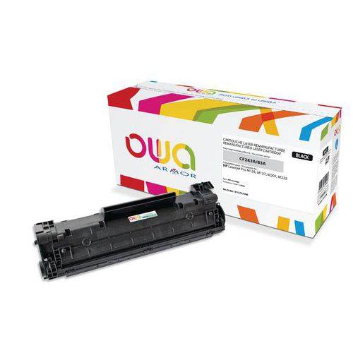 Toner hoge capaciteit compatibel Brother TN2320 Black - OWA