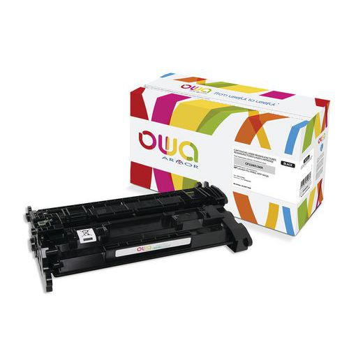 Toner hoge capaciteit geschikt voor HP 26DIN 33780-1Black - OWA