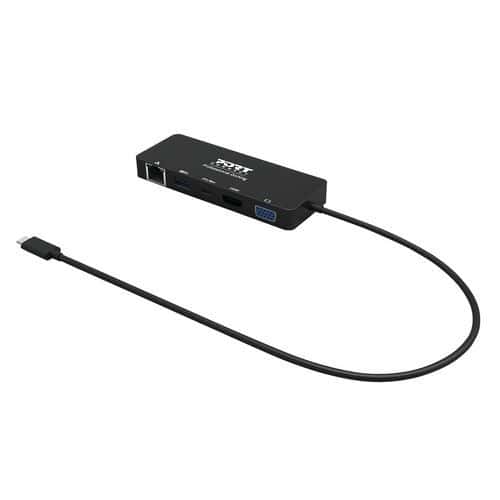 USB-C-dockingstation voor op reis - Port Connect