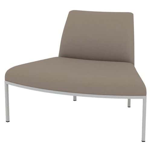 Fauteuil lounge Atrium stof met pvc-coating