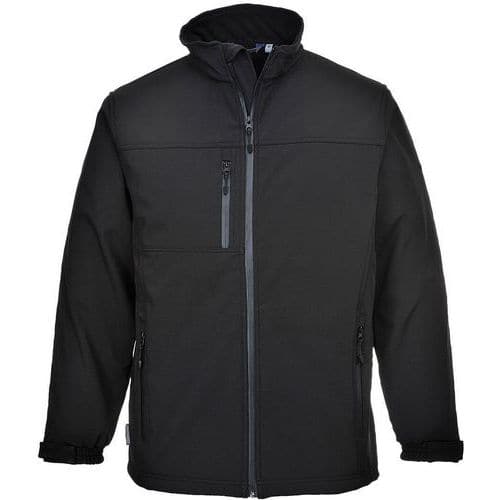 Jack Softshell (3L) TK50 Zwart Portwest