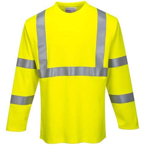 T-shirt met lange mouwen Vlamvertragend Hi-Vis FR96 Portwest