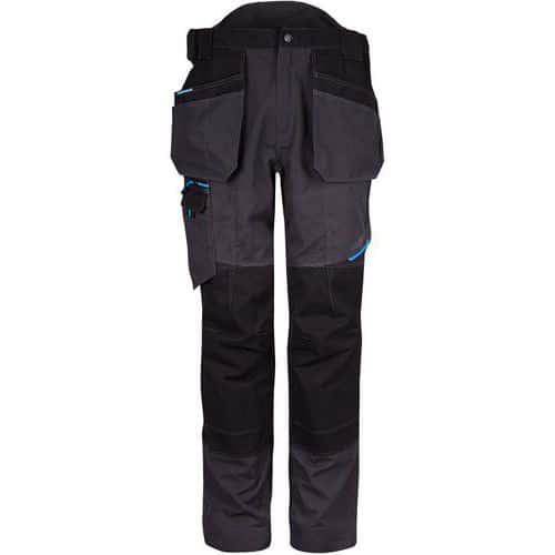 Broek met holsterzakken WX3 Grijs T702 Portwest