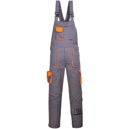 Overall Amerikaanse Contrast Texo Grijs TX12 Portwest