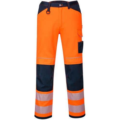 Broek PW3 Hi-Vis Blauw/oranje PW340 Portwest