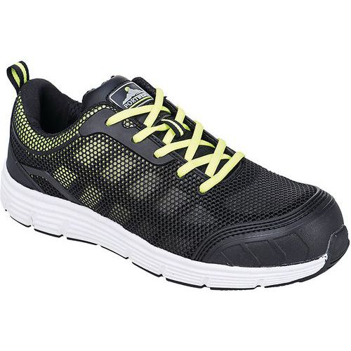 Sportschoen Tove Trainer Steelite S1P Groen/zwart FT15 Portwest