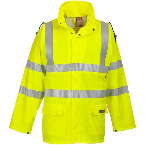 Jacket Flame Hi-Vis Sealtex FR41 Geel Portwest