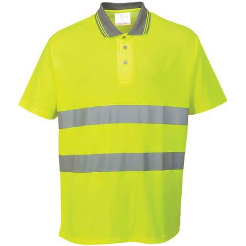 Poloshirt Comfort Katoen Geel S171 Portwest