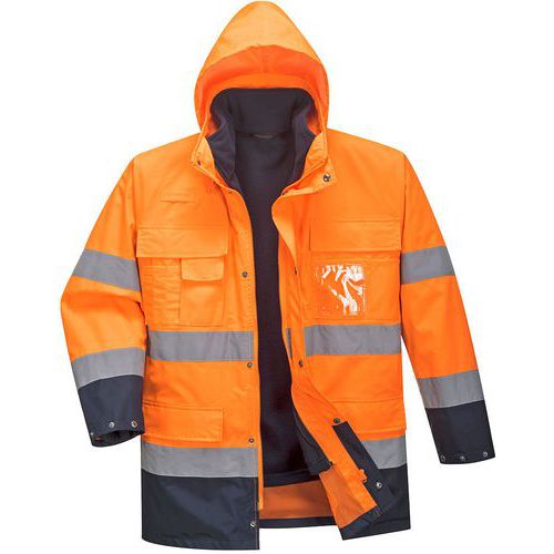 Jack 3 in 1 Lite Hi-Vis Blauw/oranje S162 Portwest