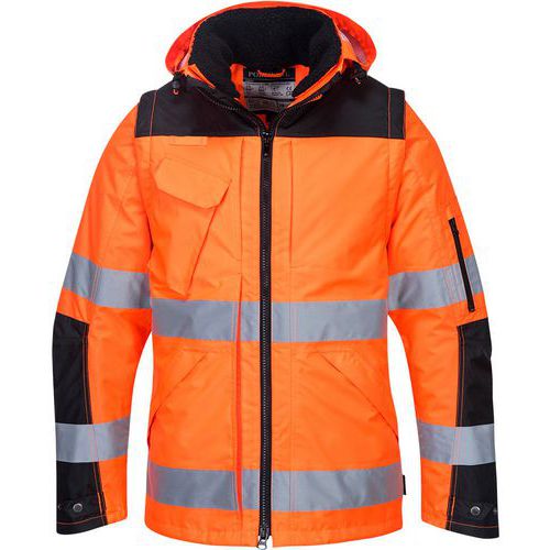 Jack 3-in-1 Hi-Vis Pro Zwart/oranje C469 Portwest