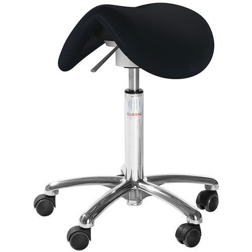 Stoel Mini-zadel Flexmatic hoog model Cura - Global Professional Seating