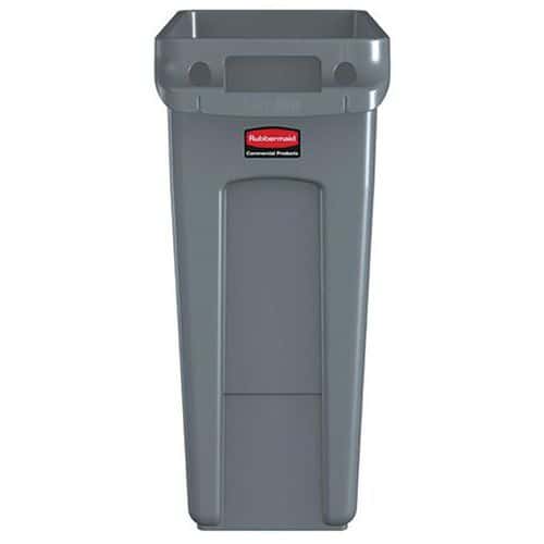 Afvalverzamelaar Slim Jim® met ventilatie grijs 60 l - Rubbermaid