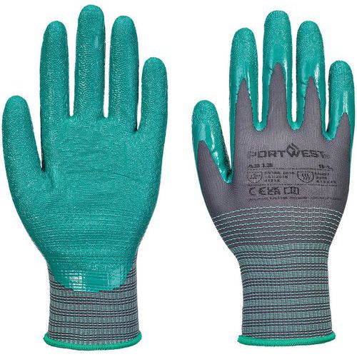 Handschoen gekreukt Grip 15 Nitril - Portwest