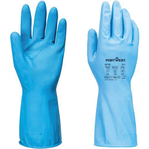 Handschoen FD Chemicaliën B Latex Licht - Portwest