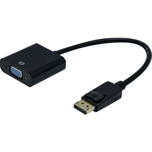 Actieve converter DisplayPort 1.2 naar VGA en audio-stereo